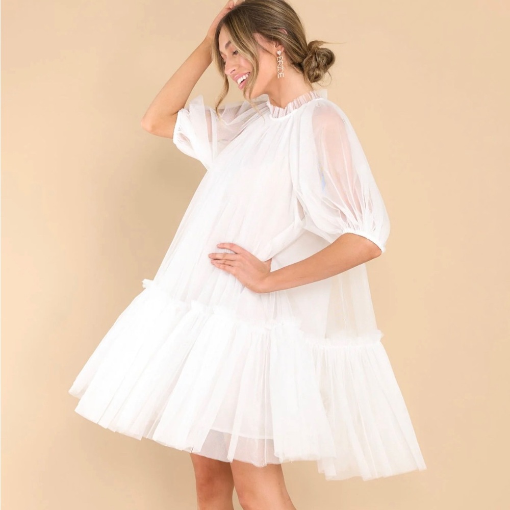 baby doll style dress from boutique RED DRESS. Size Medium brand new with tags.